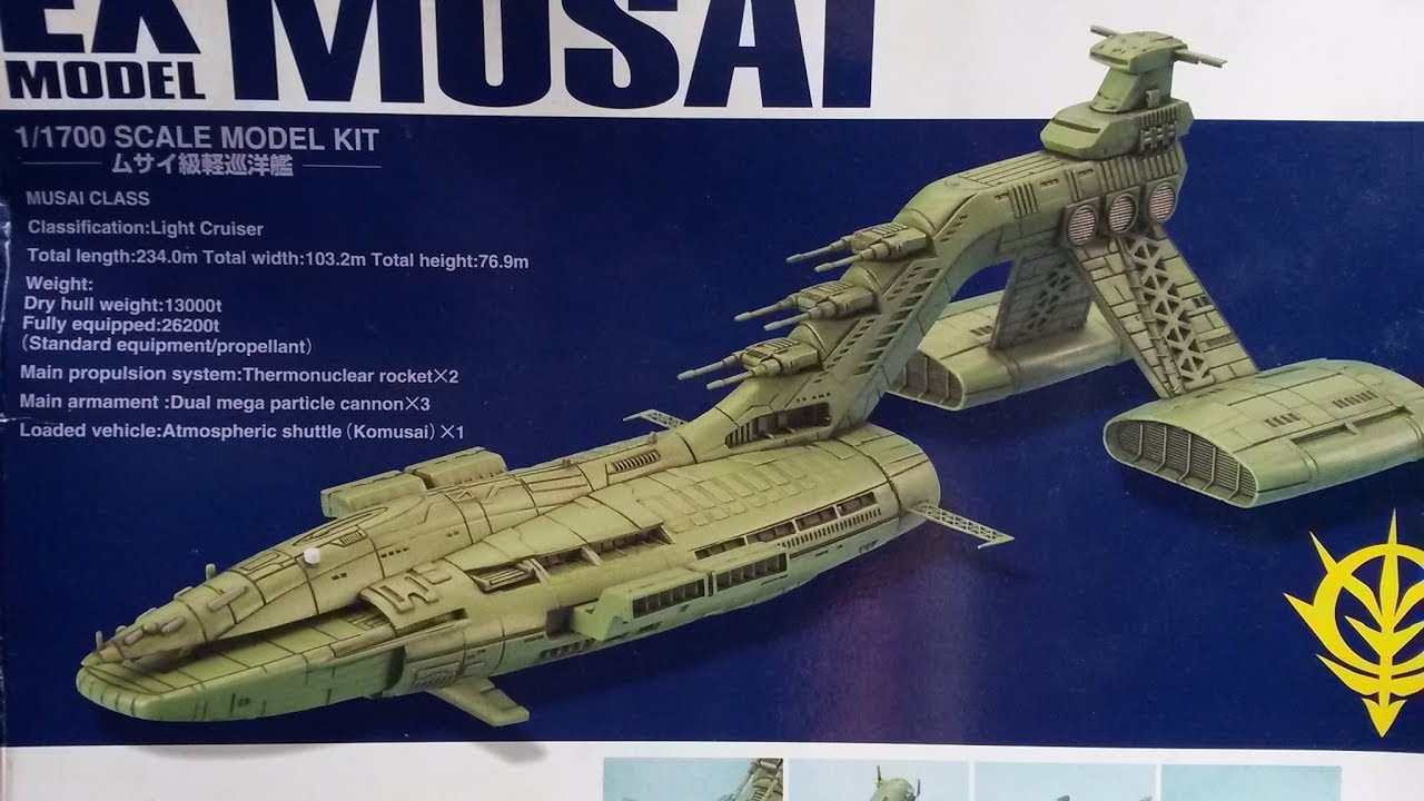 1/400 MUSAI 軽巡洋艦 モデルキット