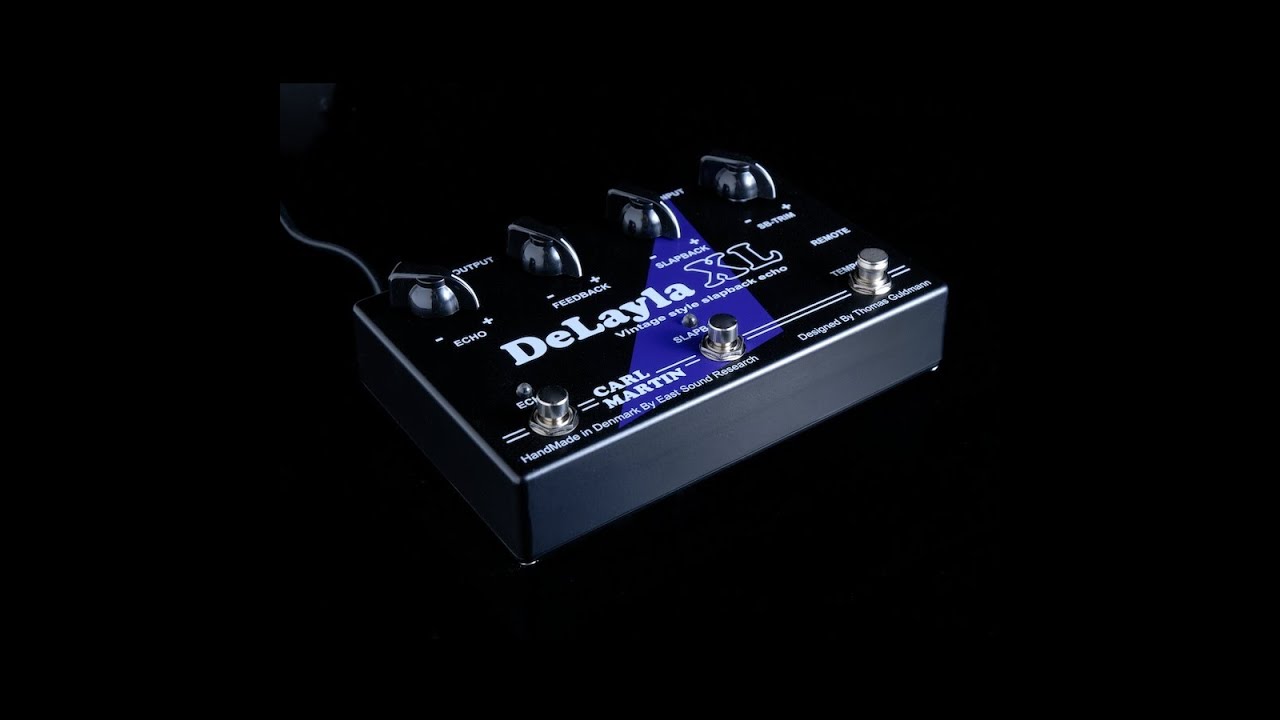 Carl Martin Delayla XL demo - YouTube