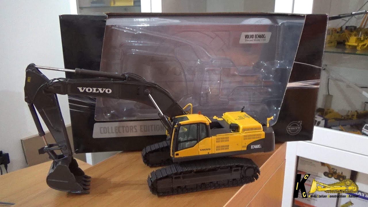 Volvo EC460 CL Excavator 1:50 by Nzg Model Review - YouTube