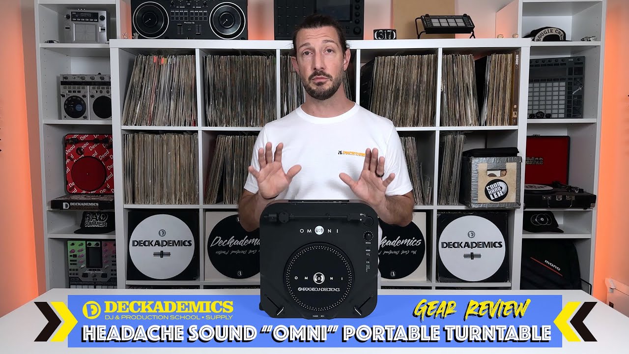 HeadacheSound Omni DVS Portable Turntable Review by Cool Hand Lex