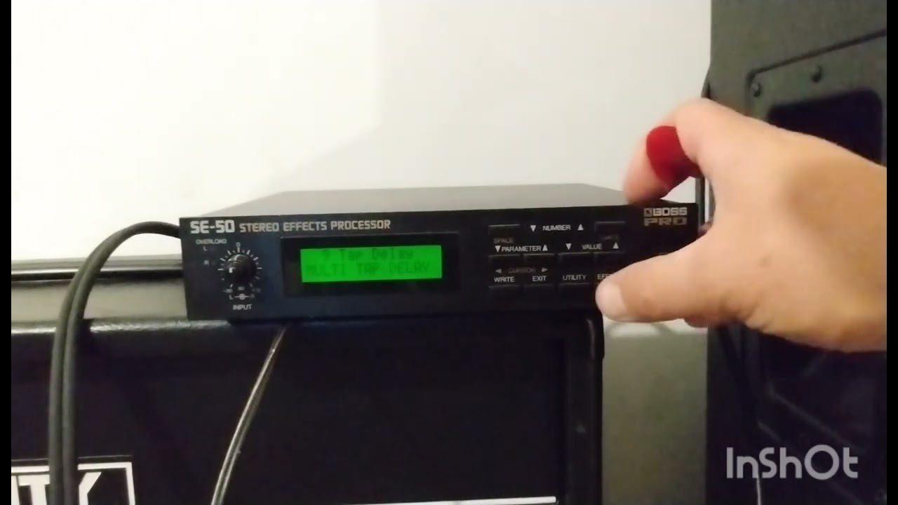 Boss SE-50 stereo multi FX Delay/Reverb and more. Cost me €50
