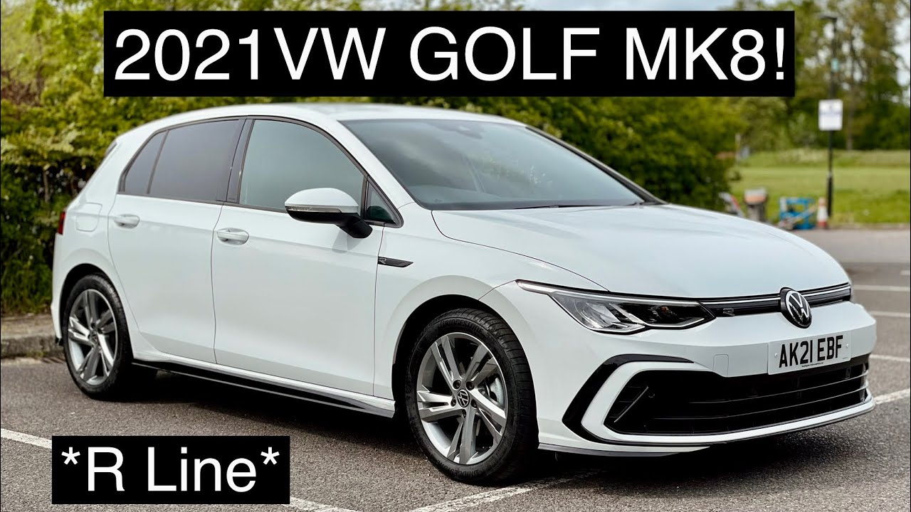 golf8 RラインWhite Volkswagen Golf サンルーフ付き golf8 Rライン