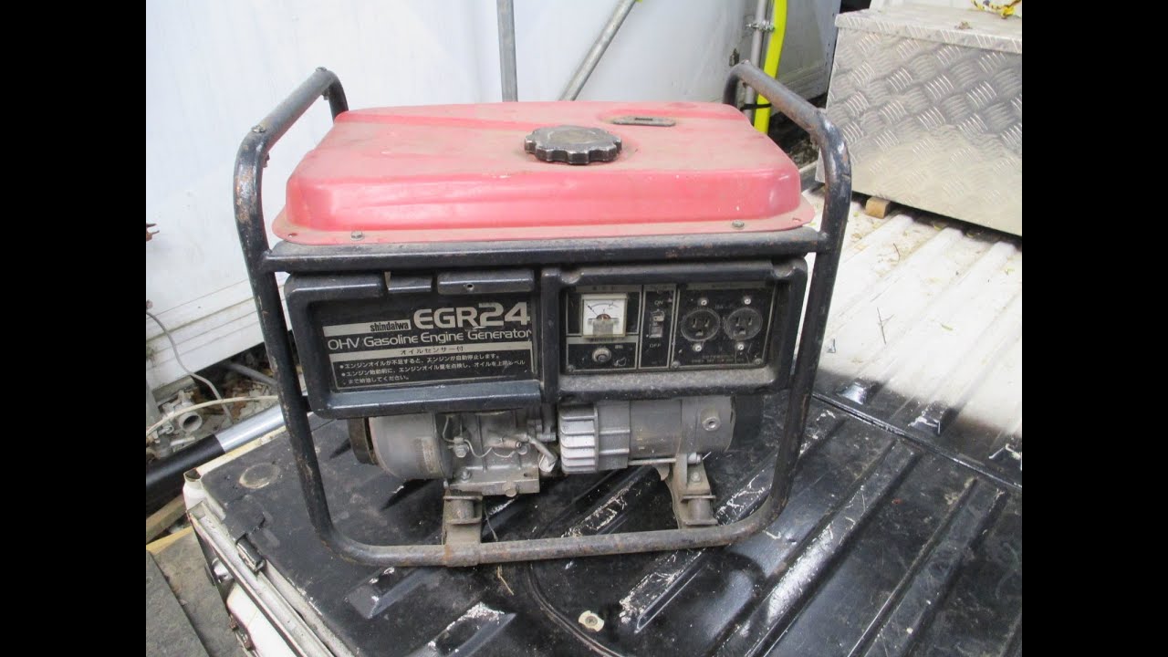 DIY 新ダイワ発電機修理 - YouTube