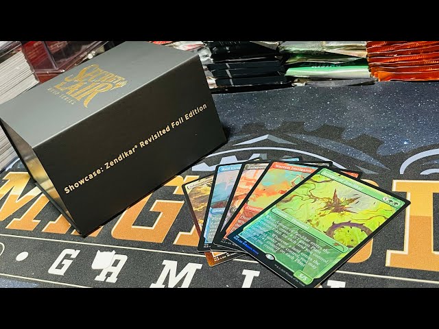 Secret Lair! Showcase Zendikar revisited foil edition - YouTube