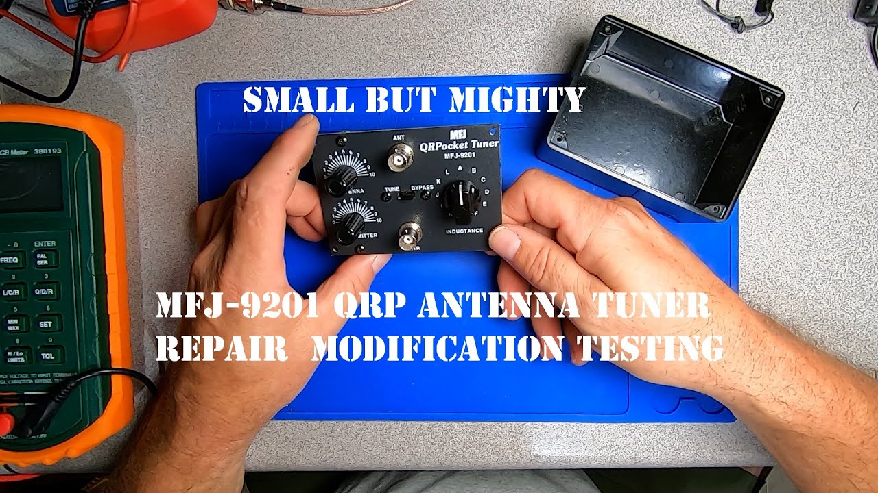MFJ 9201 QRP antenna tuner 100 watt capable HF Ham radio tuner