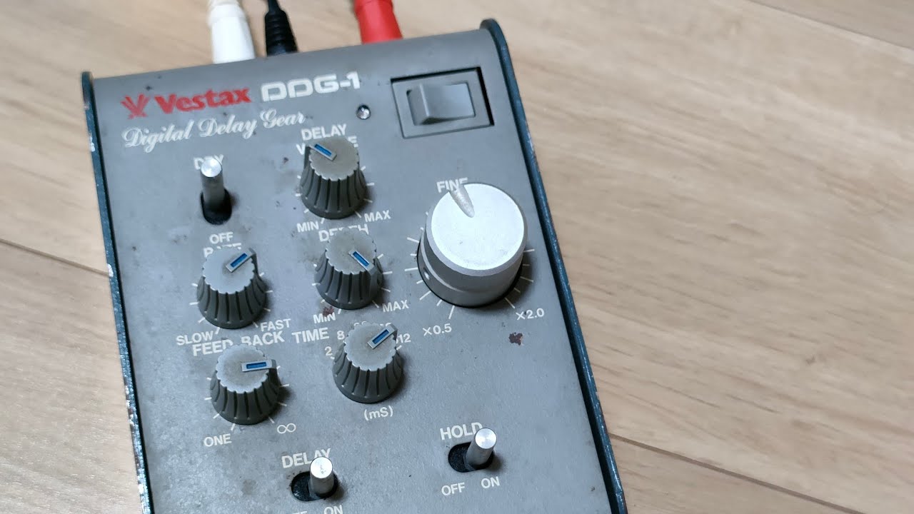 Vestax DDG-1M デジタルディレイ Vestax DDG-1M デジタルディレイ
