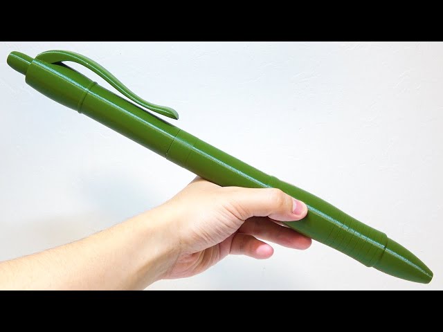 If I made a very large pen that I could actually use. .. .. - YouTube