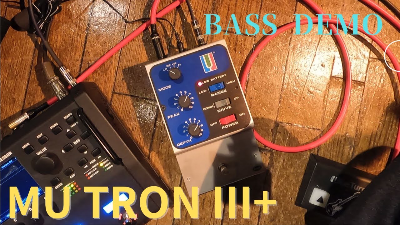 Behringer B-TRON Ⅲ mu-tron オートワウ ベース 気になる