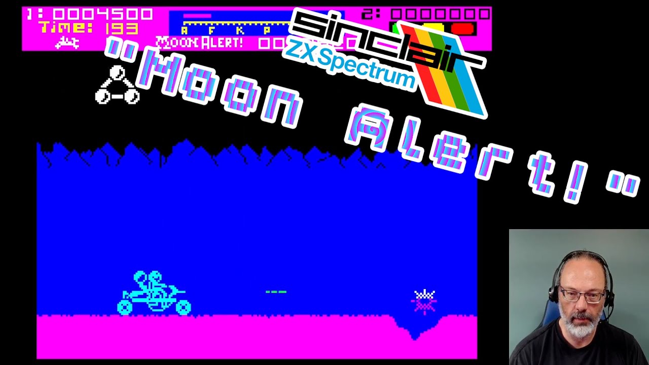 ZX Spectrum Game Play, Moon Alert! - YouTube