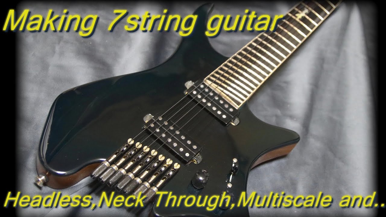 傑作 個人製作 7弦guitar 傑作 個人製作 7弦guitar 傑作 個人製作 7弦