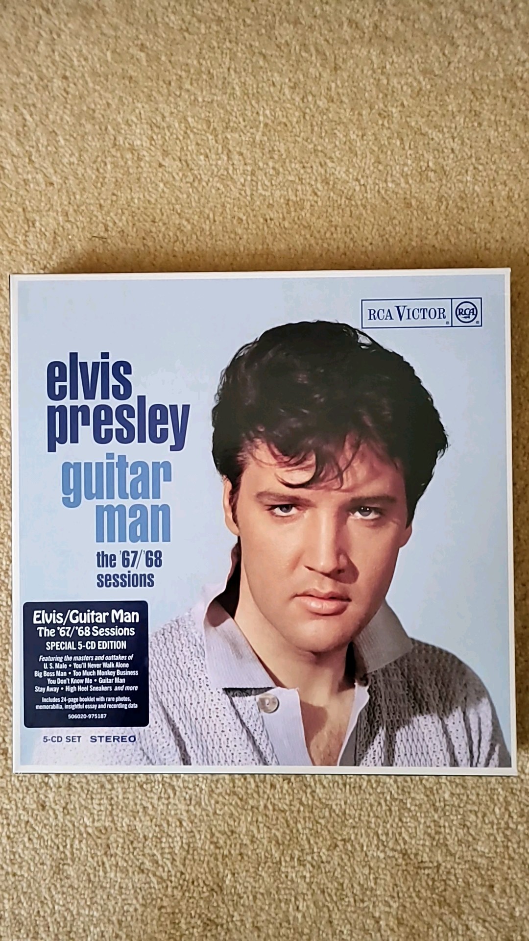 FTD未開封5CD】エルヴィス・プレスリー Guitar Man… FTD未開封5CD