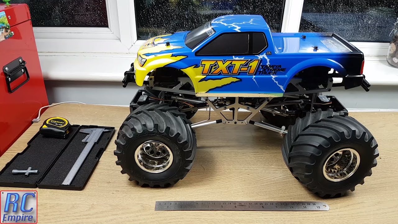 Legends Of RC - 2001 Tamiya TXT-1 Monster Truck By RC Empire - YouTube
