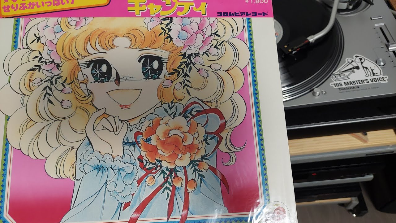 キャンディ，キャンディ Candy Candy song，1977 レコード，LP VINYL