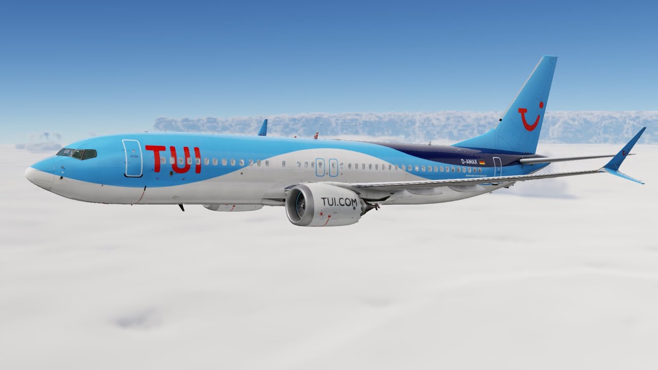 新品】PACMIN社製 Boeing 737 MAX 8 Boeing公認模型 X Plane 12 Flight