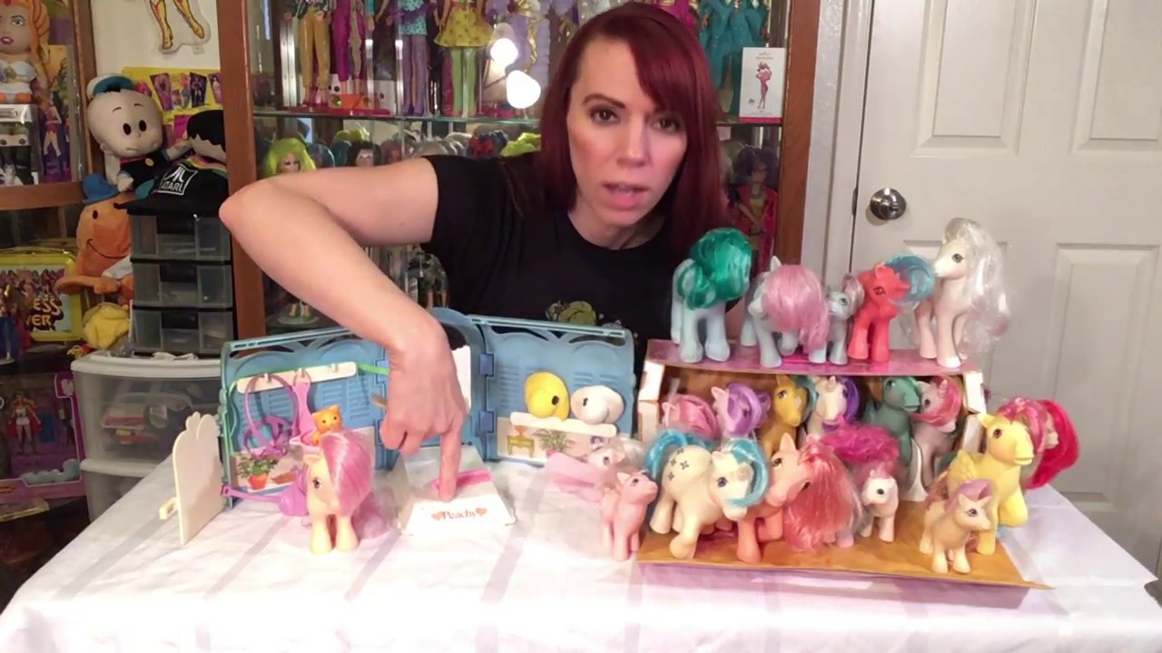Bringing Back the 80's! Vintage My Little Pony Collection - YouTube