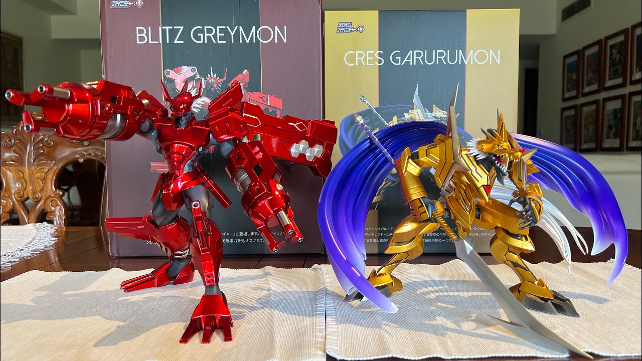 KaiserGreymon (カイゼルグレイモン) & MagnaGarurumon (マグナ