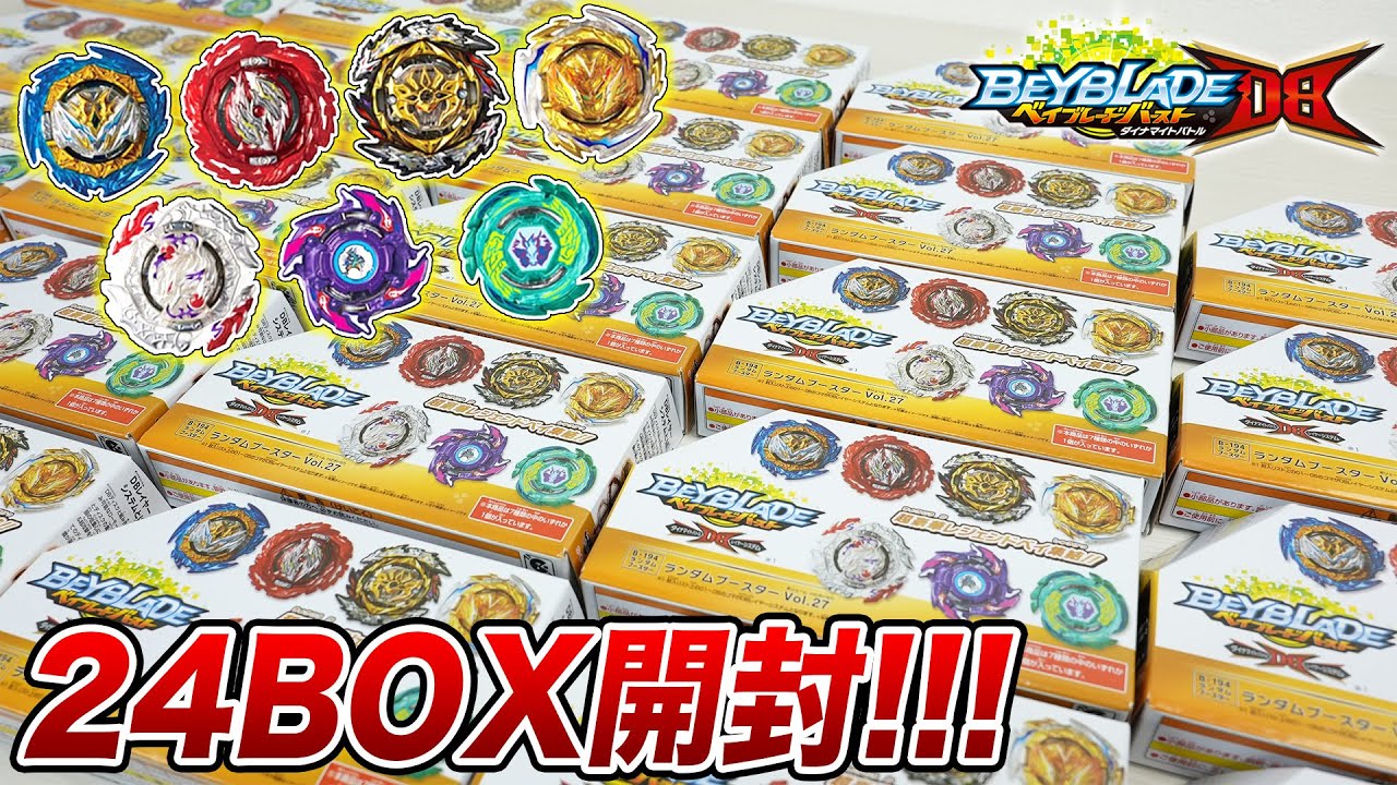 B-194 Random Booster Vol. 27 24 boxes (1 carton) opened in record
