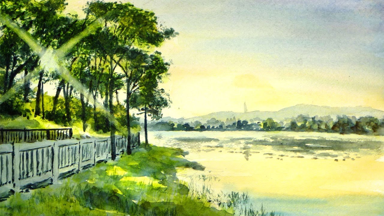 水彩画(風景)№170 水彩画(風景)№170 【公式通販】
