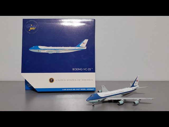 Gemini Jets 1:400 Boeing VC-25 Air Force One [28000] Model Review