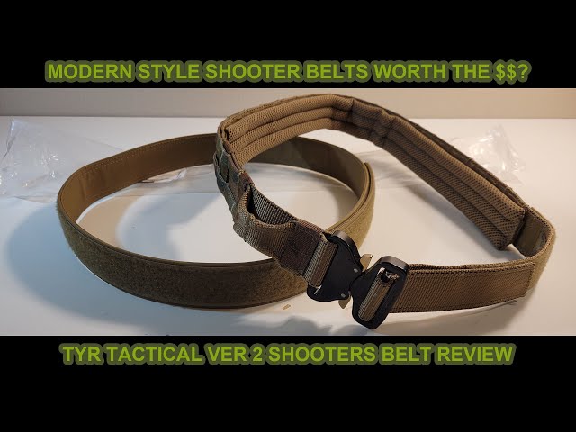 TYR Tactical Gunfighter belt. Ver2, Review. - YouTube