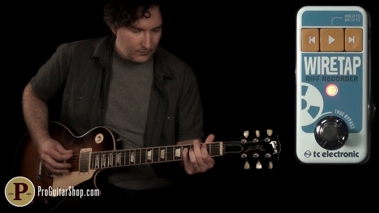 TC Electronic WireTap Riff Recorder - YouTube