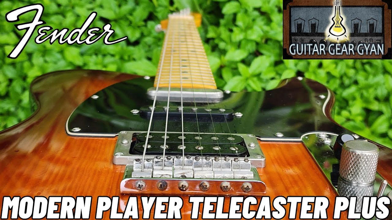 Fender Modern Player Telecaster Plus In Honey Burst | Maple