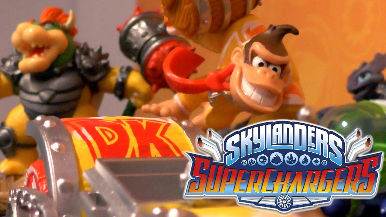 Skylanders Superchargers - Amiibo Donkey Kong & Bowser Wii U Game