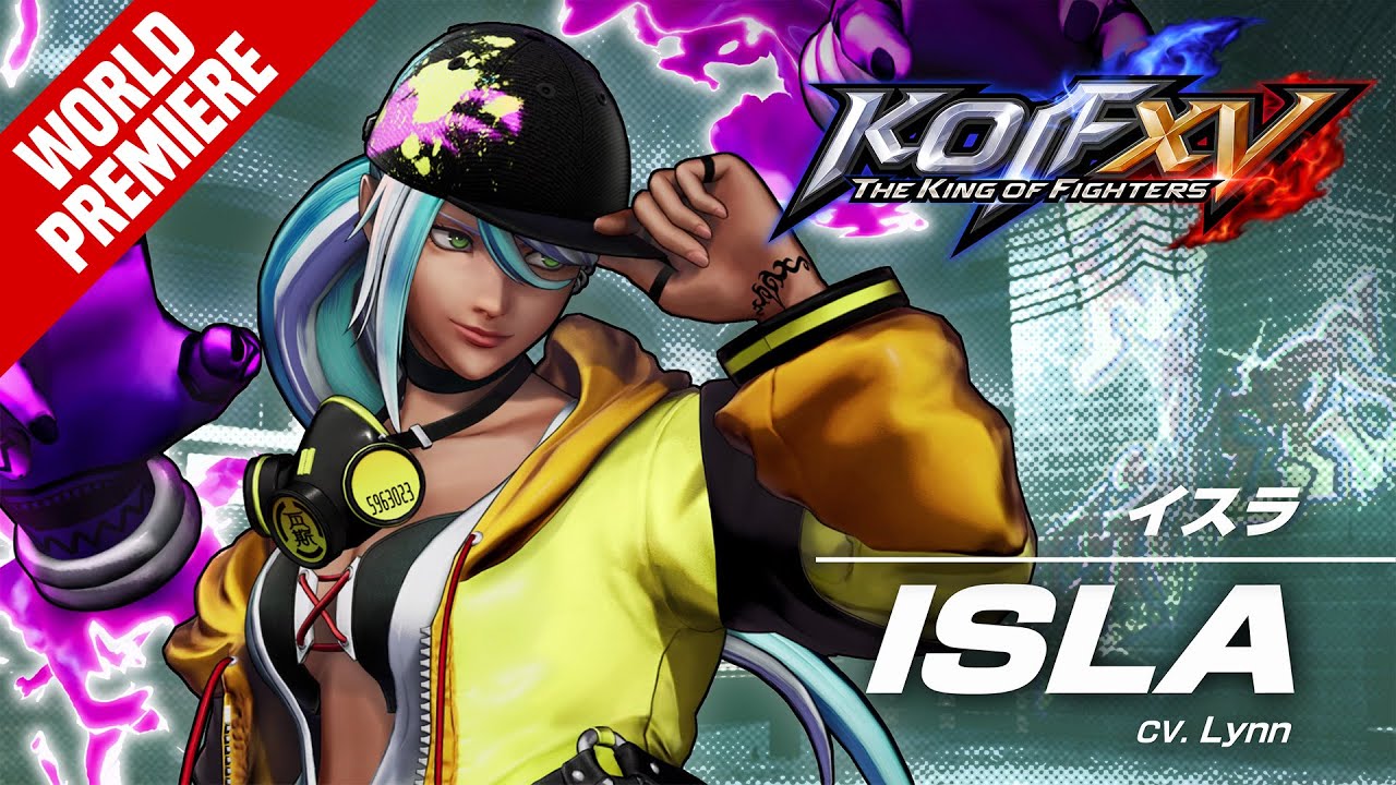 KOF XV』新キャラ・イスラ公開！ 主人公シュンエイと同じ“幻影”の