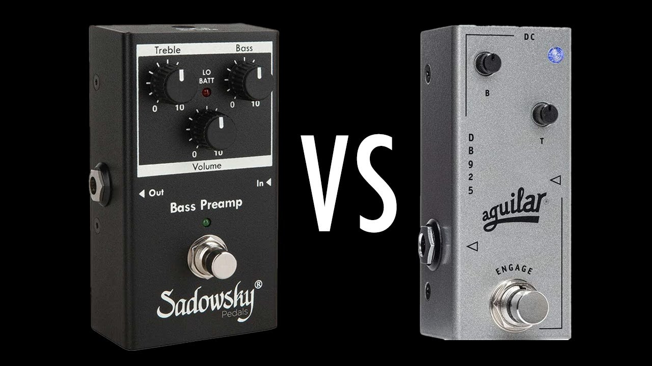 Sadowsky SBP-2 vs Aguilar DB-925 - YouTube