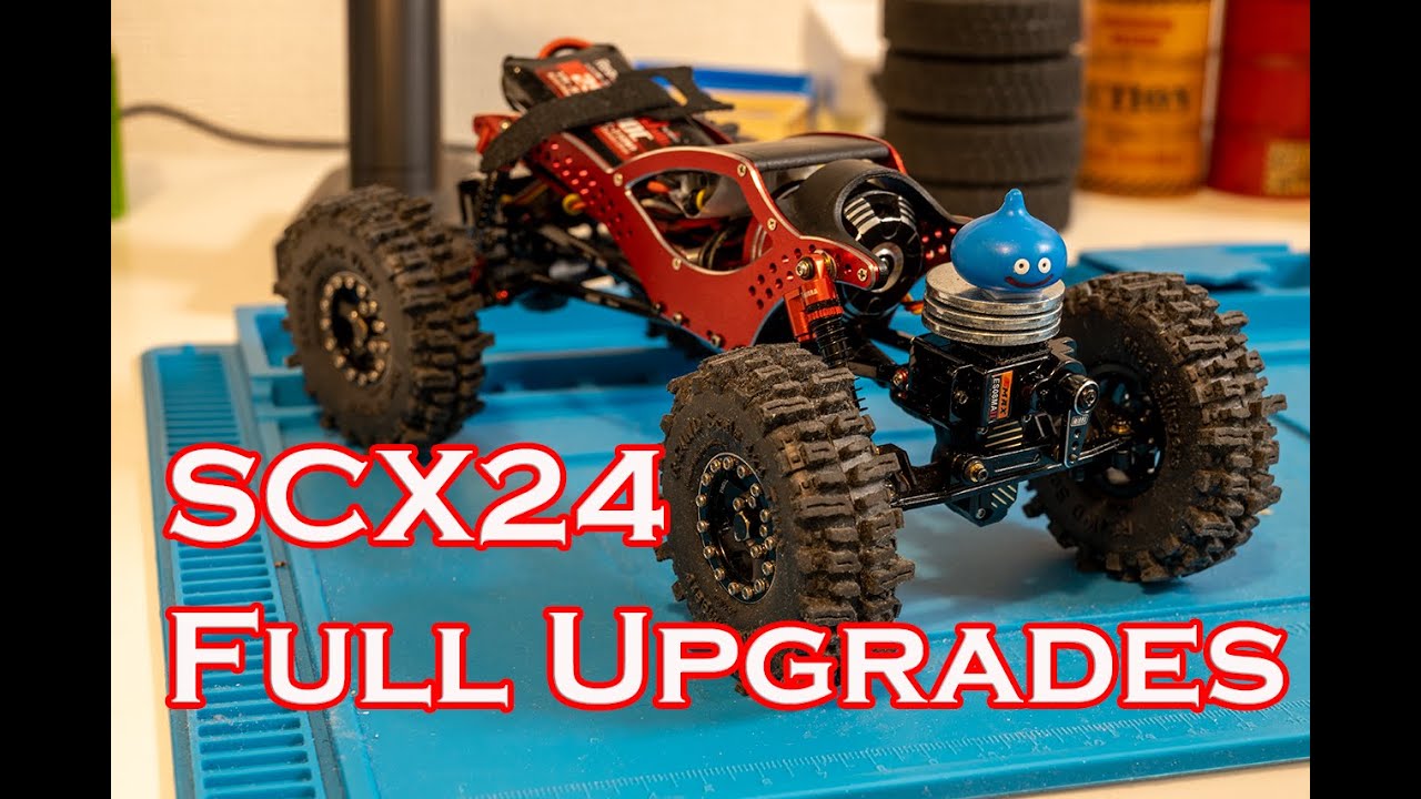 SCX24 フルアップグレード (SCX24 Full Upgrades) - YouTube