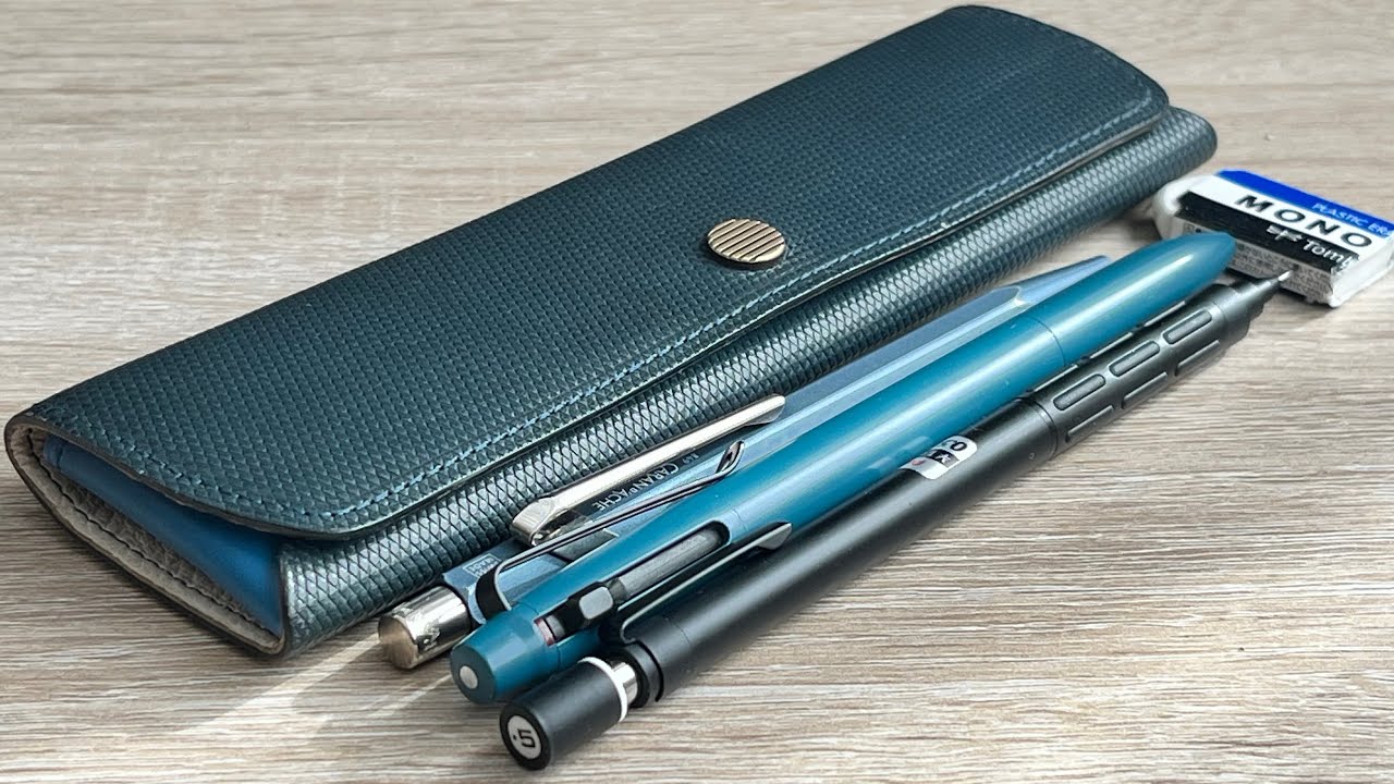 筆箱紹介 POSTALCO スリーペンケース - YouTube