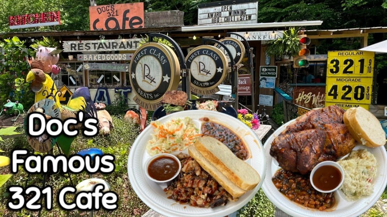 Doc's 321 Cafe (Award Winning BBQ In The Smokies) Cosby Tennessee