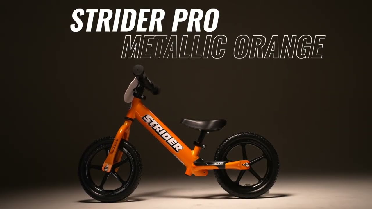 STRIDER 14x オレンジ ほぼ未使用 ほぼ未使用 ストライダー 二輪