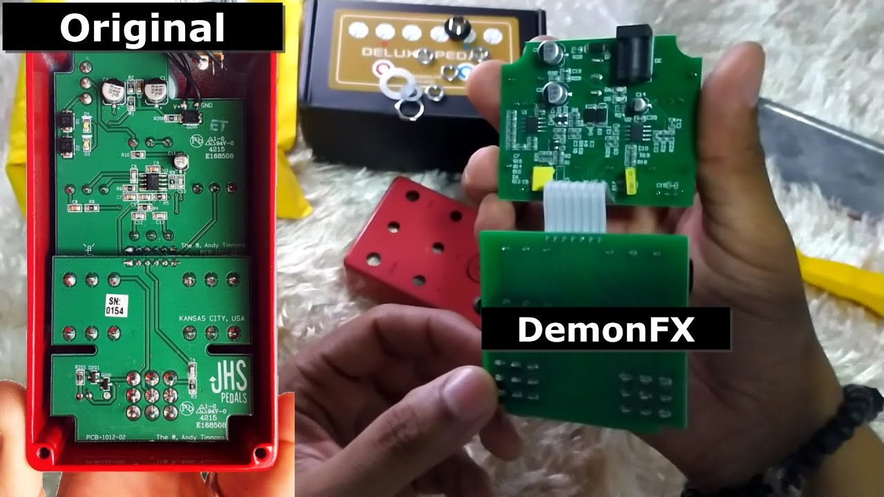 UNBOXING Pedal DEMONFX AT-DS (JHS AT+ Clone)COMPLETO Abrindo o