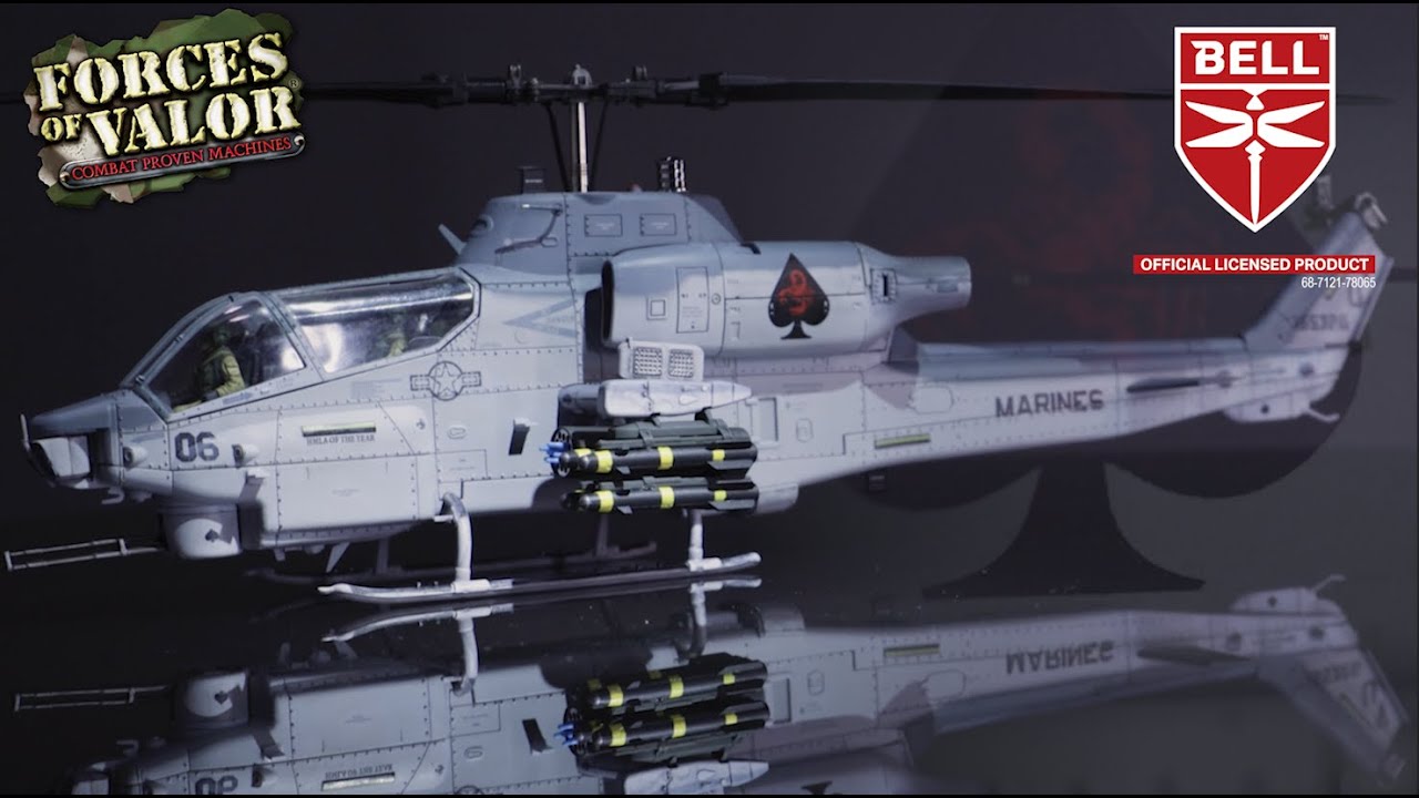 AH-1W SuperCobra 1:48 Diecast Model - Forces of Valor FV-820004A-1