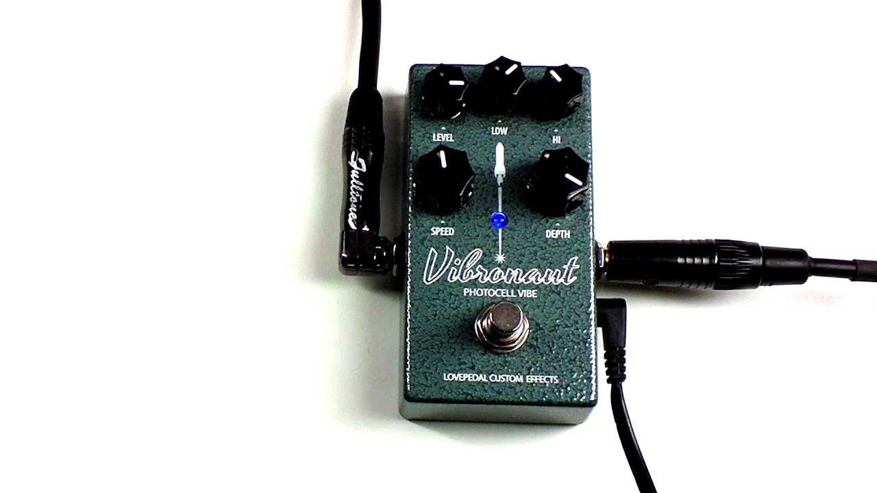 Lovepedal Vibronaut with Dirt - YouTube