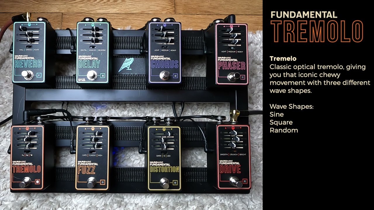 Walrus Audio Fundamental Series Tremolo Pedal