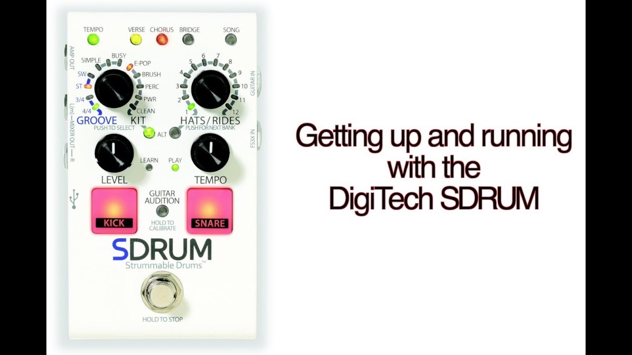 DigiTech by HARMAN SDRUM ストラム可能なドラム DigiTech by HARMAN