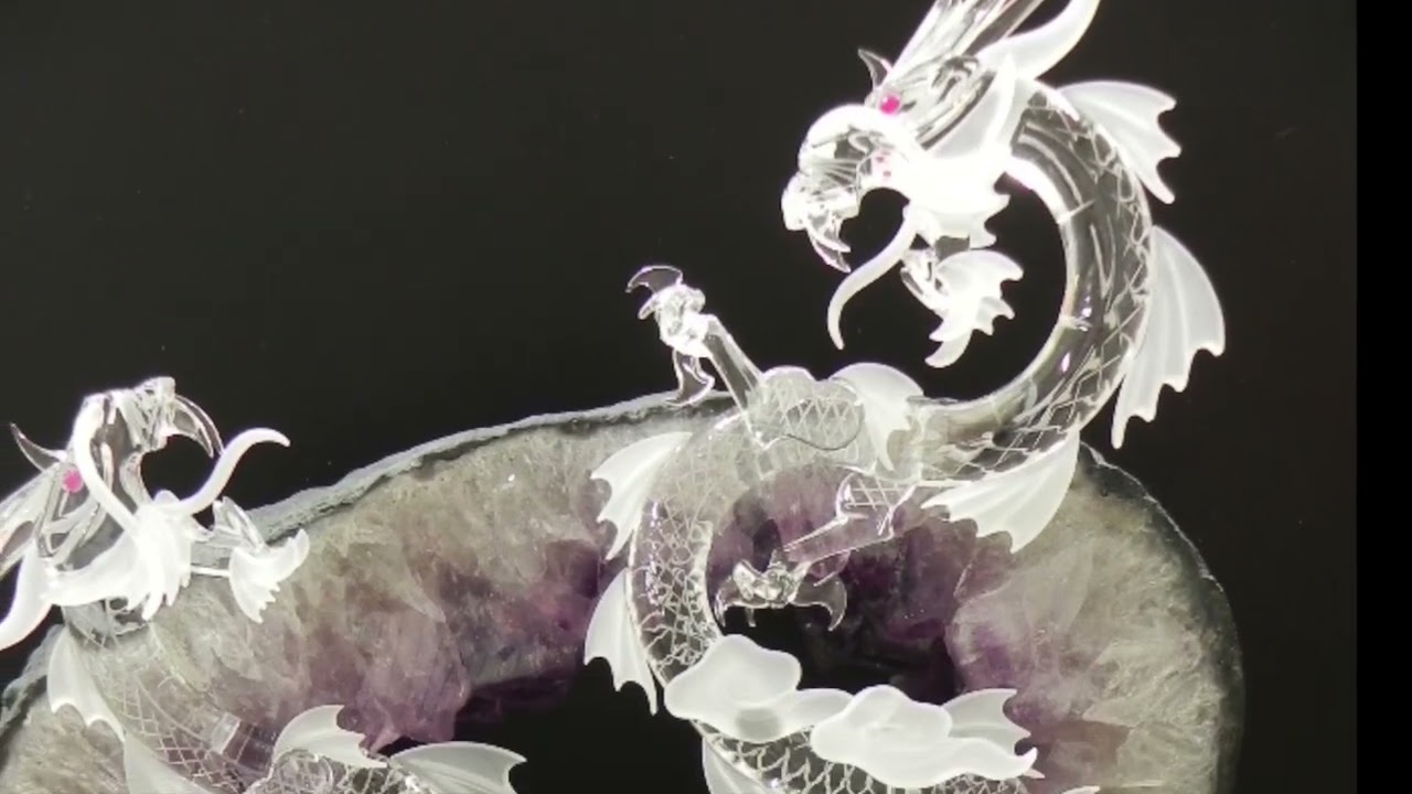 22-025神龍｜山梨県水晶美術彫刻協同組合