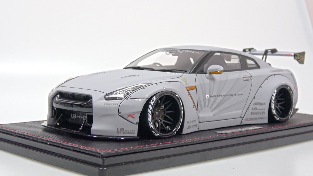 1/18 Ignition Model Liberty Walk LB-Works Nissan GT-R (R35) Matte