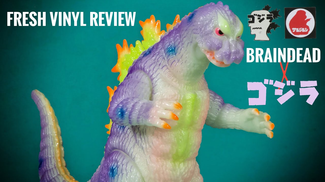 Braindead X Godzilla Sarujirushi Godzilla 1964 FRESH VINYL REVIEW