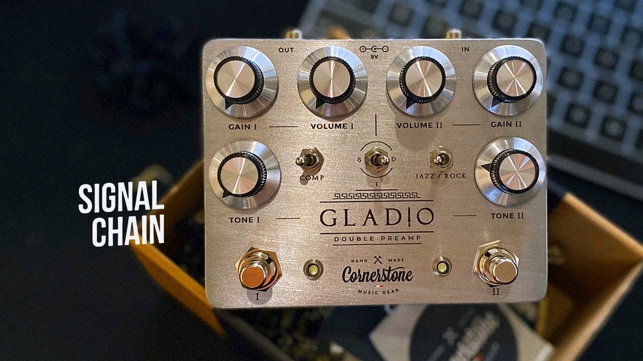 Cornerstone Music Gear: GLADIO Double Preamp - YouTube