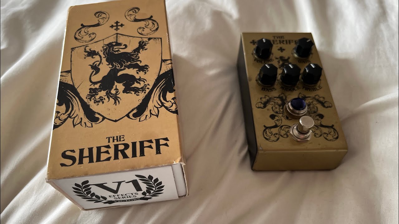 VICTORY V1 THE SHERIFF AMP OVERDRIVE PEDAL(Like and Subscribe