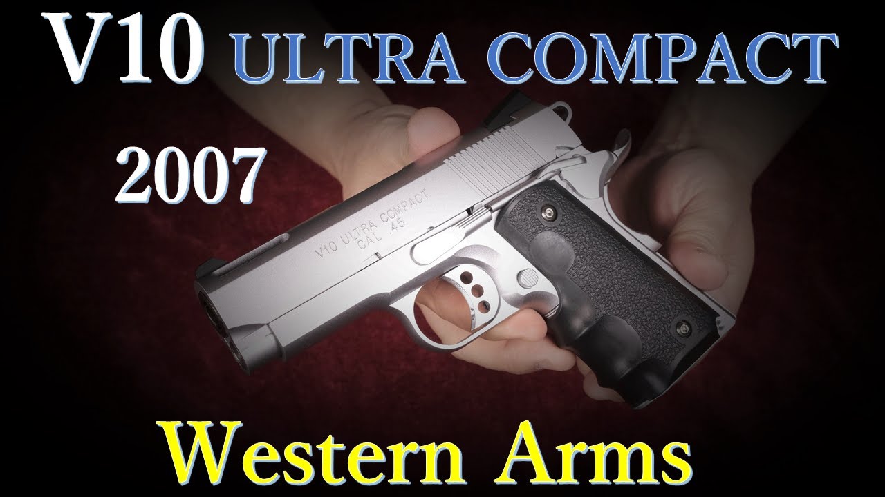 ウエスタンアームズ V10 シルバー V10ウルトラコンパクト オール
