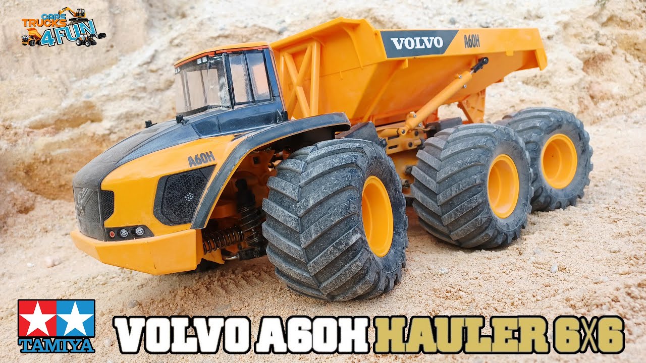 タミヤ ボルボ A60H 4WS Volvo A60H Hauler 6x6 | 4WS Steering