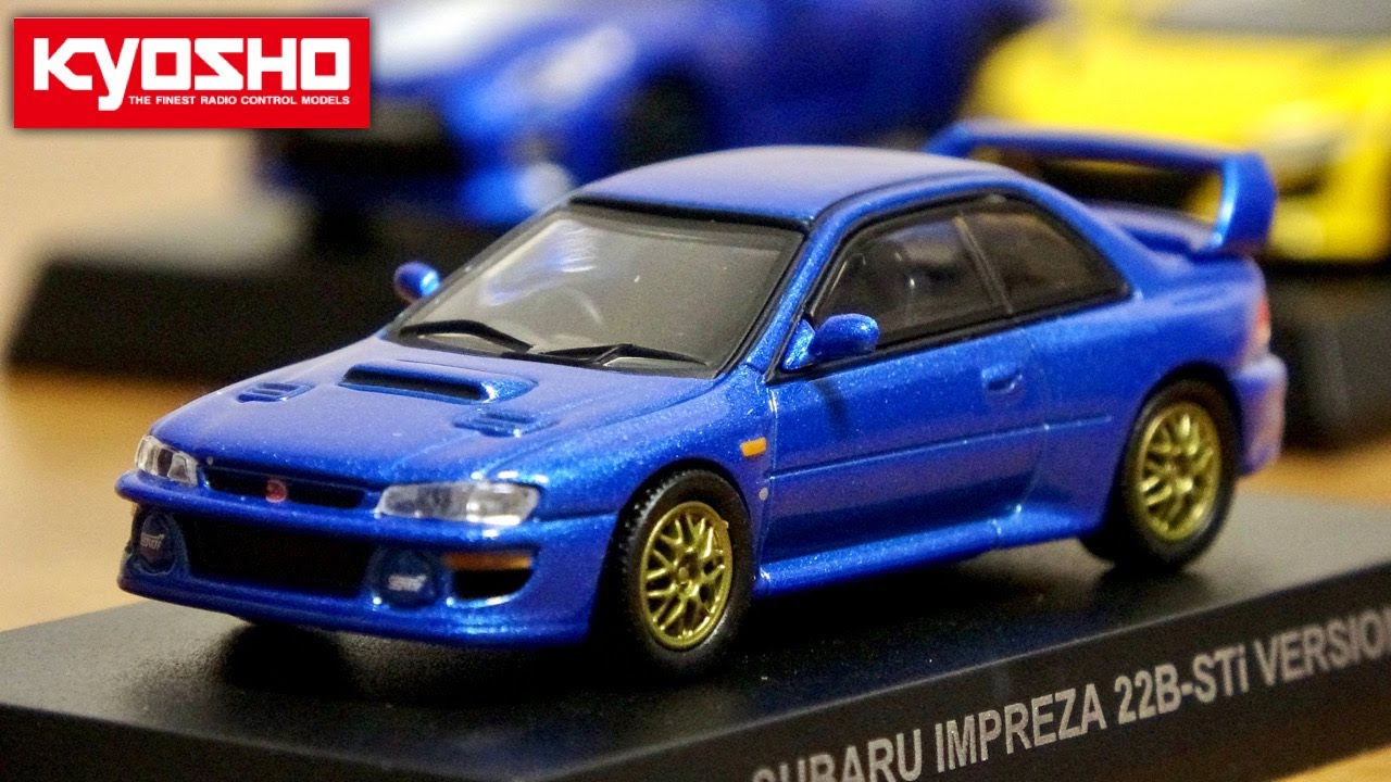 60周年モデル】京商ミニッツ SUBARU IMPREZA 22B-STi① 60周年モデル
