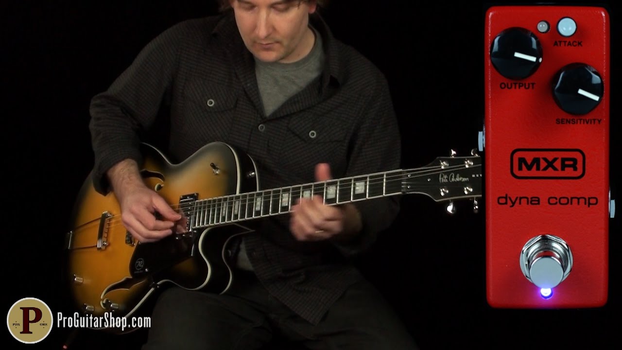 MXR Dyna Comp Mini M291 - YouTube
