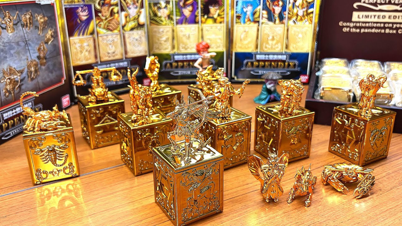 聖闘士星矢 セイントクロス ゴールドセイント 当時物 12体勢揃い