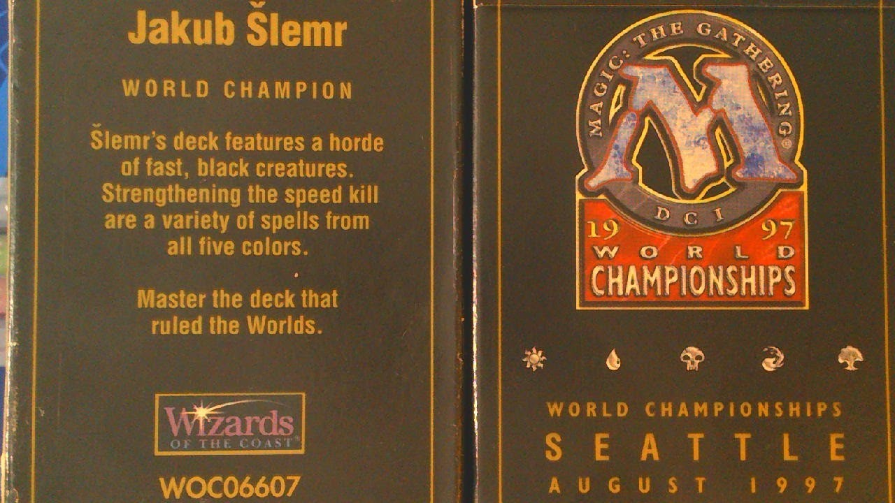 Magic: The Gathering 1997 World Championships Deck - Champion