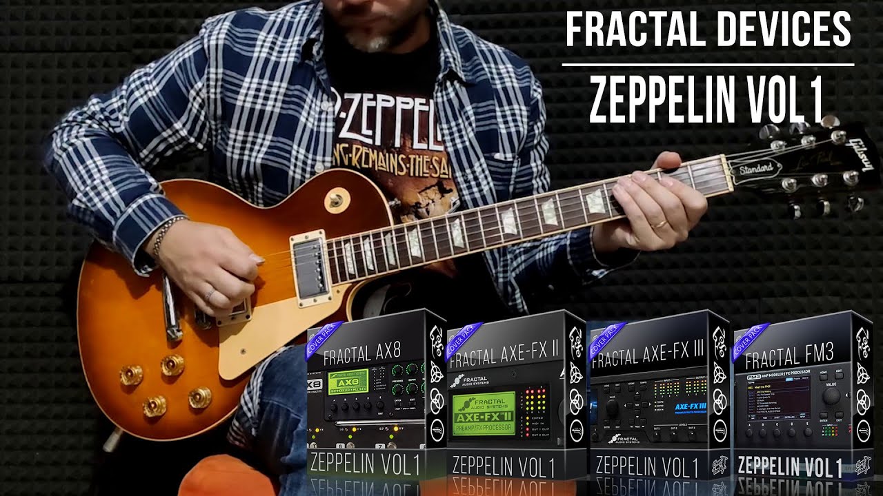 Fractal Axe-Fx II / III / AX8 / FM3 / FM9 | Zeppelin vol1 Cover